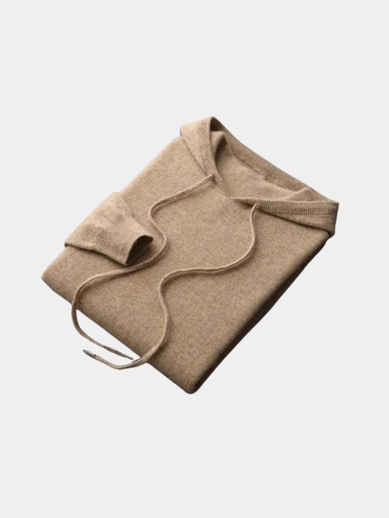 100% Cashmere Hooded Sweater
