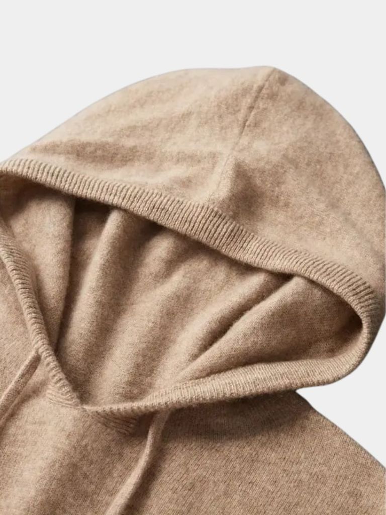 100% Cashmere Hooded Sweater