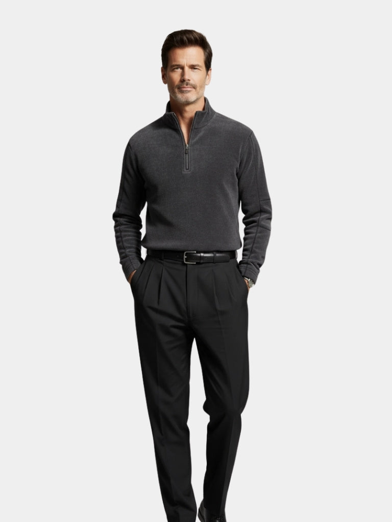 Alpine Quarter-Zip Sweater