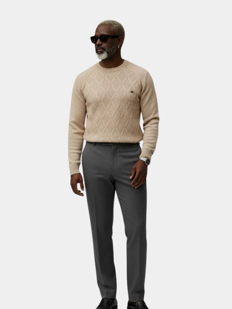 Minimalist Knit Pullover - Hommeor