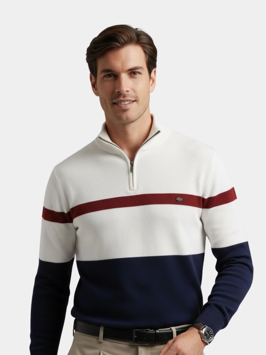 Quarter-Zip Jumper Sweater