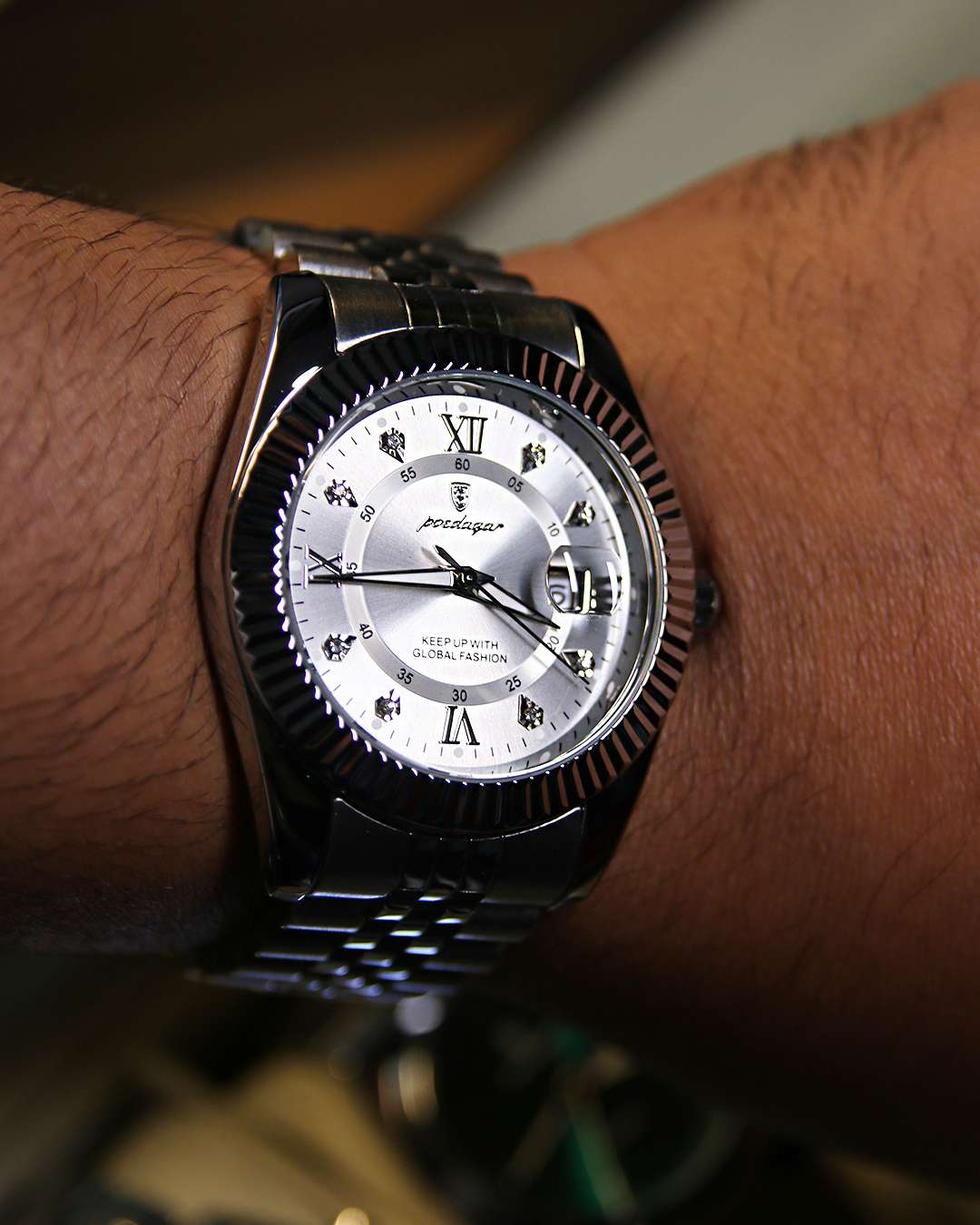 Sterling Crest Watch