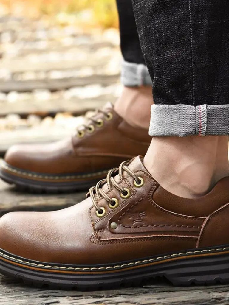 British Leather Elegant Oxford Shoes