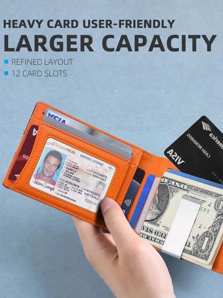 Carbon Fiber Anti RFID Minimalist Wallet