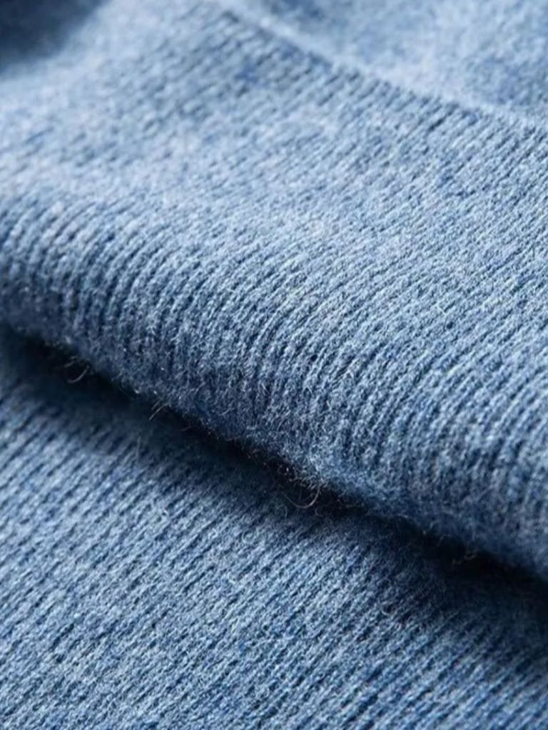 Cashmere V Neck Knitwear Sweater