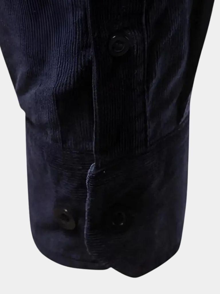 Casual Business Corduroy Shirt - Hommeor