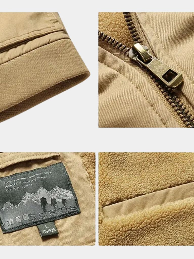 Casual Fleece Jacket - Cross & Crown