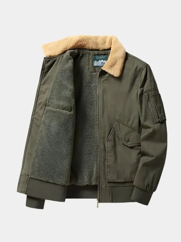 Casual Fleece Jacket - Cross & Crown