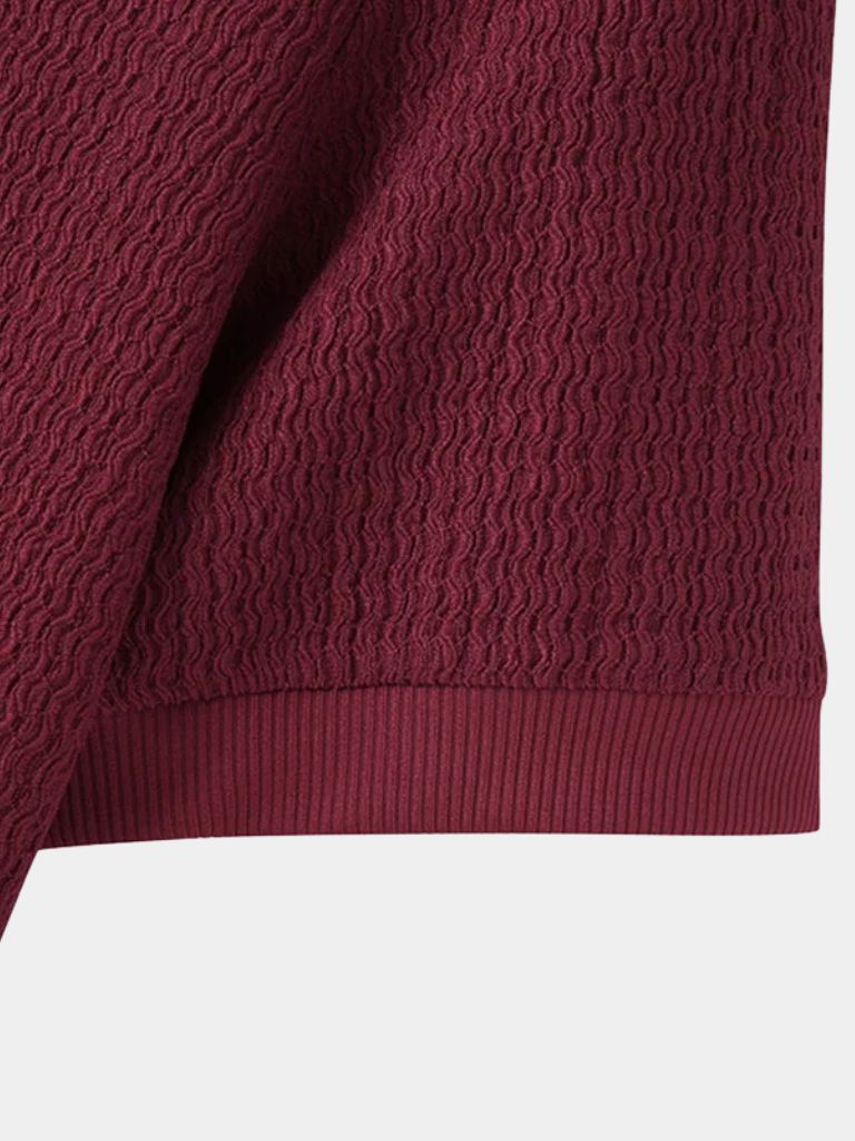 Casual Knit T-Shirt - Cross & Crown