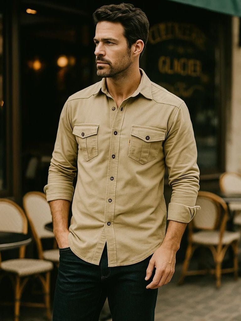 Casual Modern Men Shirt - Hommeor