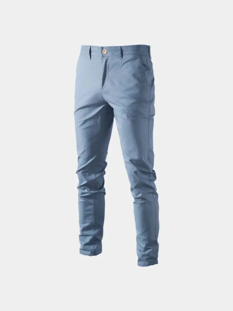 Casual Slim Fit Trousers - Cross & Crown