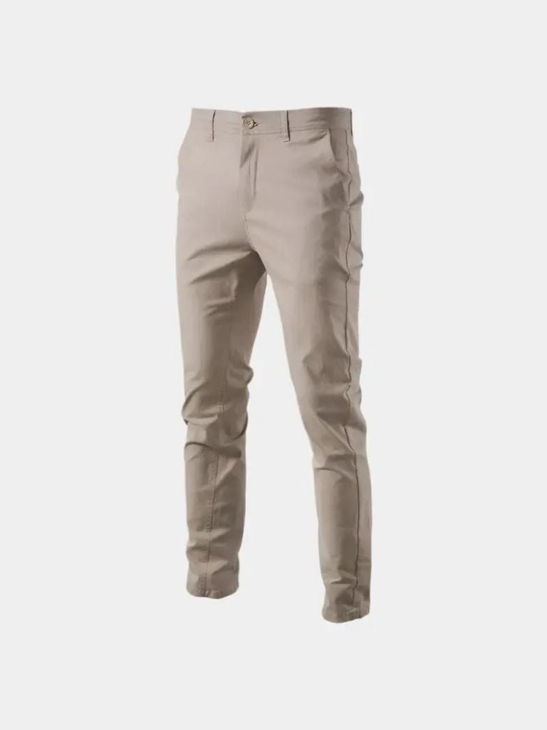 Casual Slim Fit Trousers - Cross & Crown