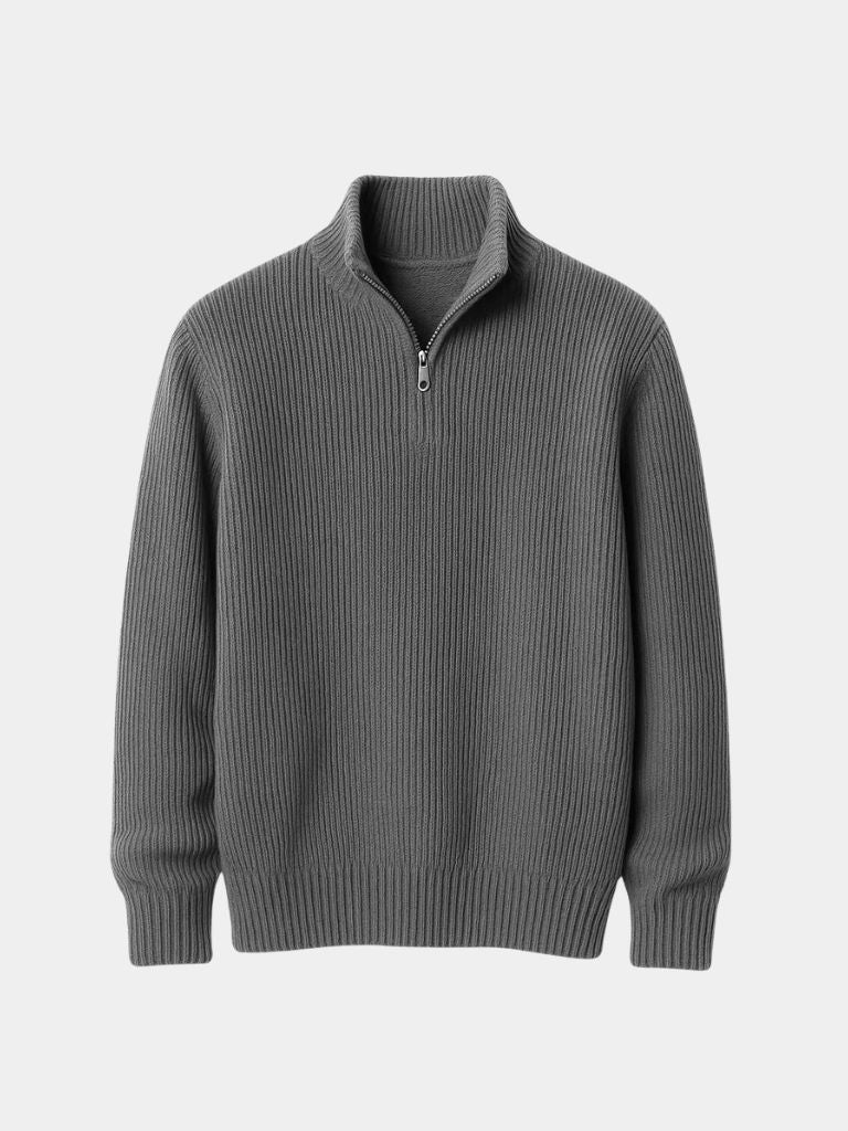 Classic Highland Quarter-Zip Sweater