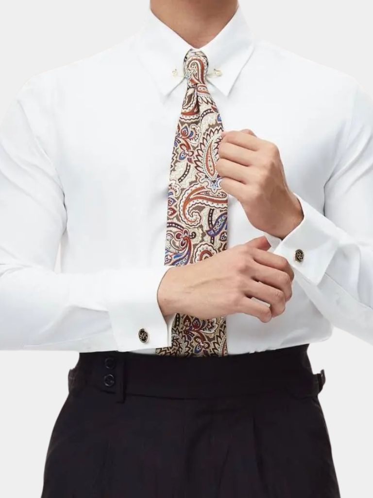 Collar Pin Formal Shirt (Cufflinks)