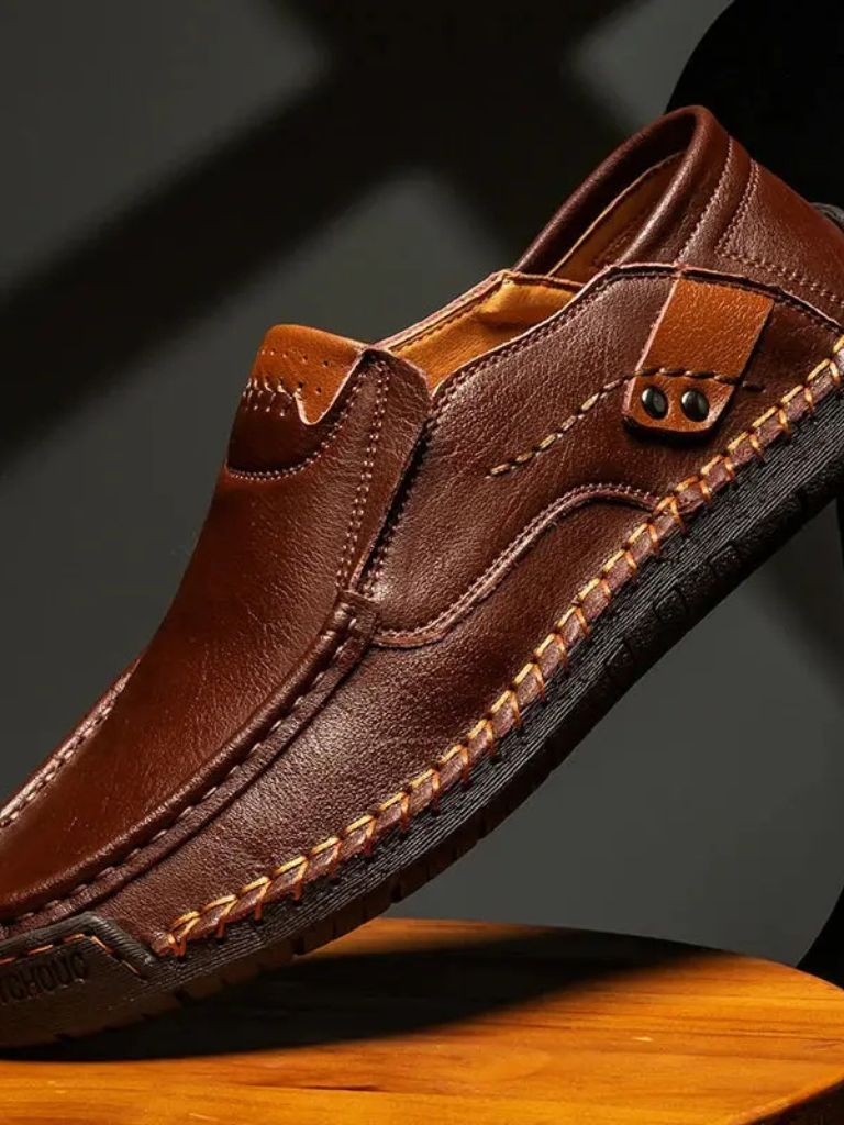 Comfortable Leather Moccasins Shoes