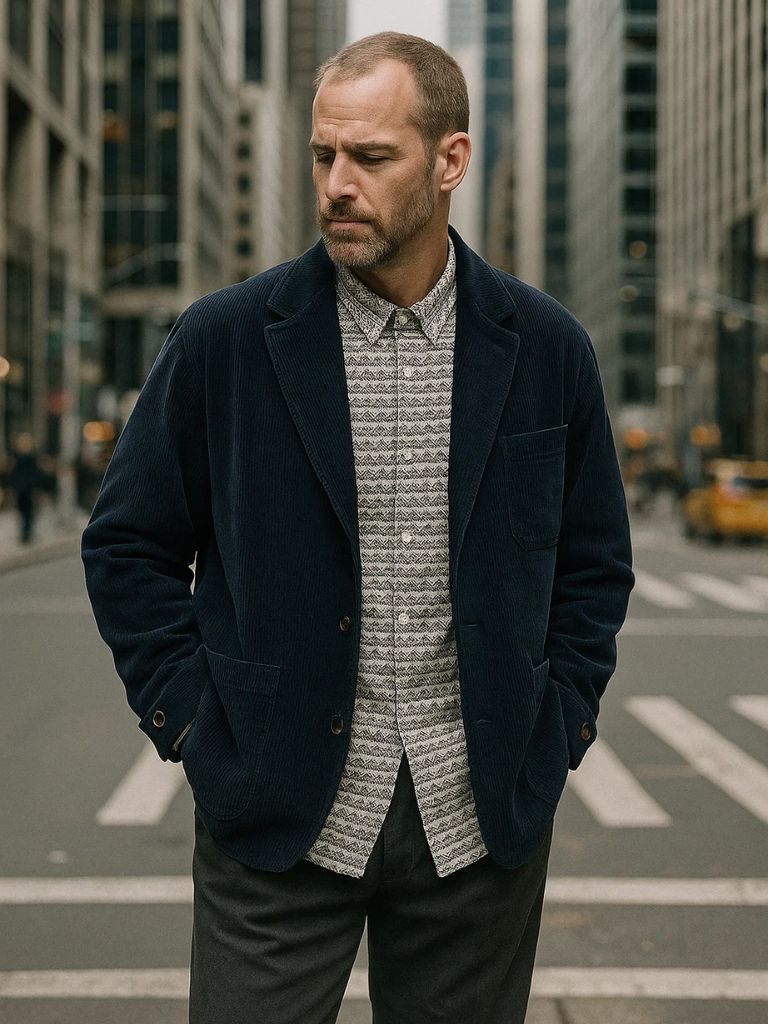 Corduroy Winter Blazer