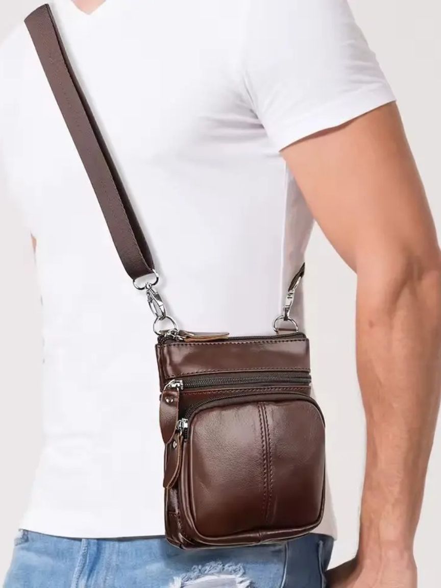 Crossbody Leather Shoulder Bag