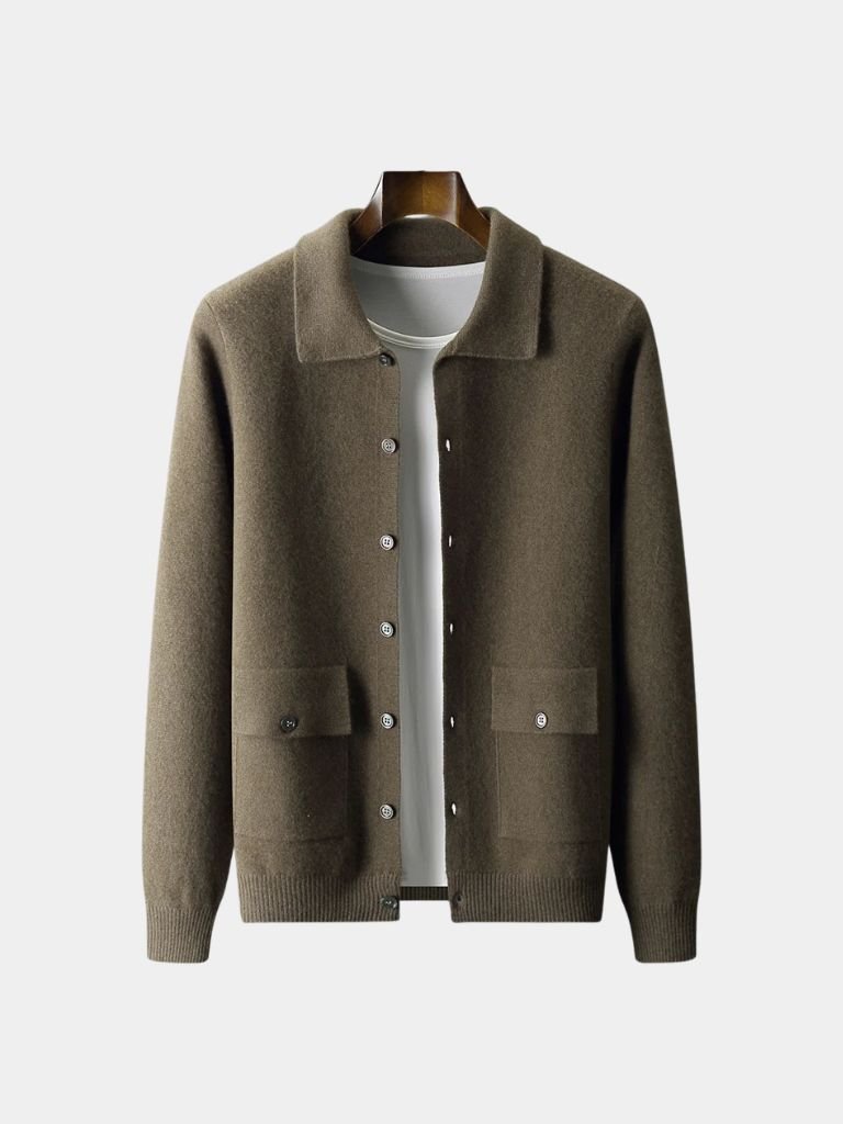 Essential Cashmere Jacket - Hommeor
