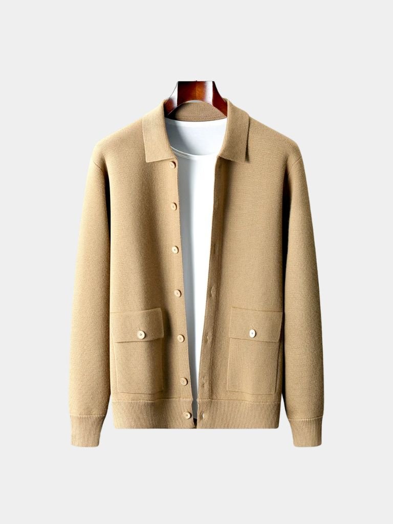 Essential Cashmere Jacket - Hommeor