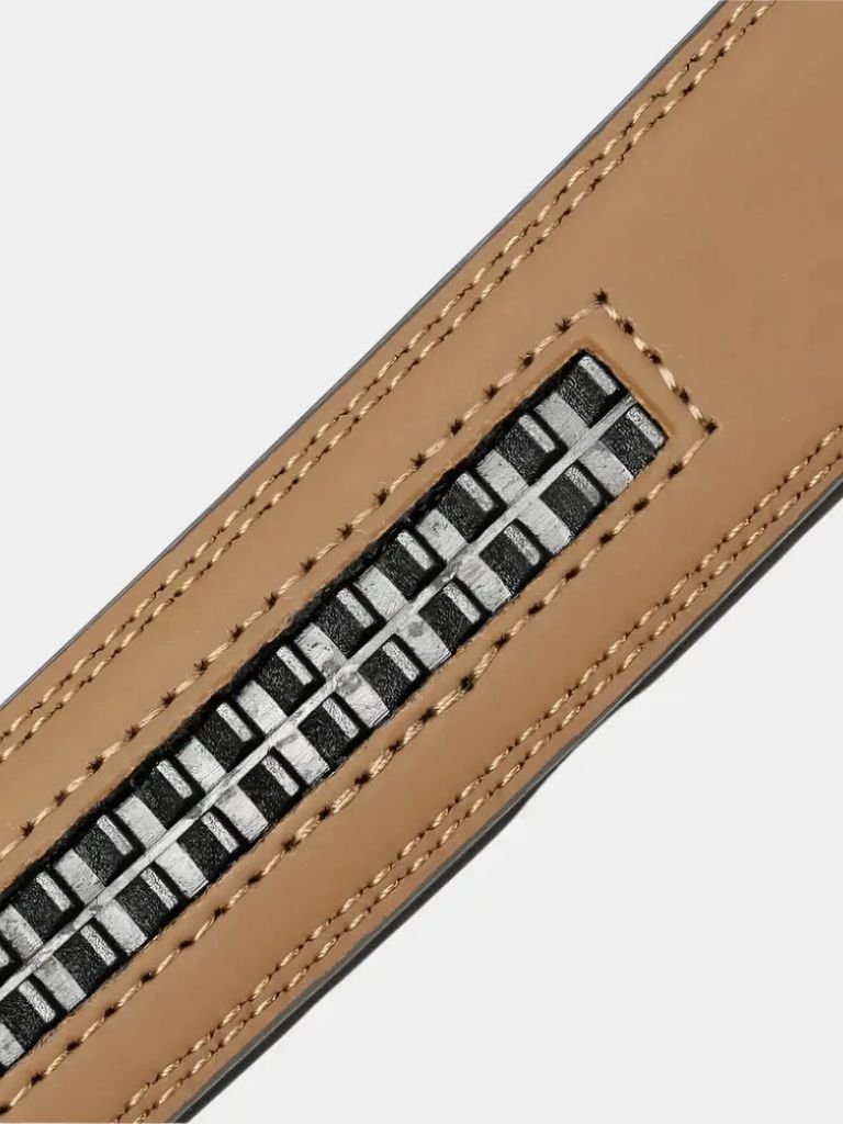 Essential Elegant Leather Belt Without Buckle