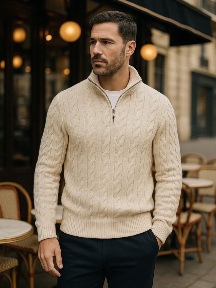 Essential Half Zip Sweater