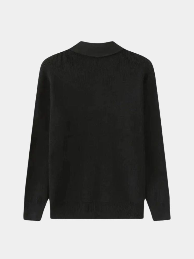 Essential Half Zip Sweater - Hommeor