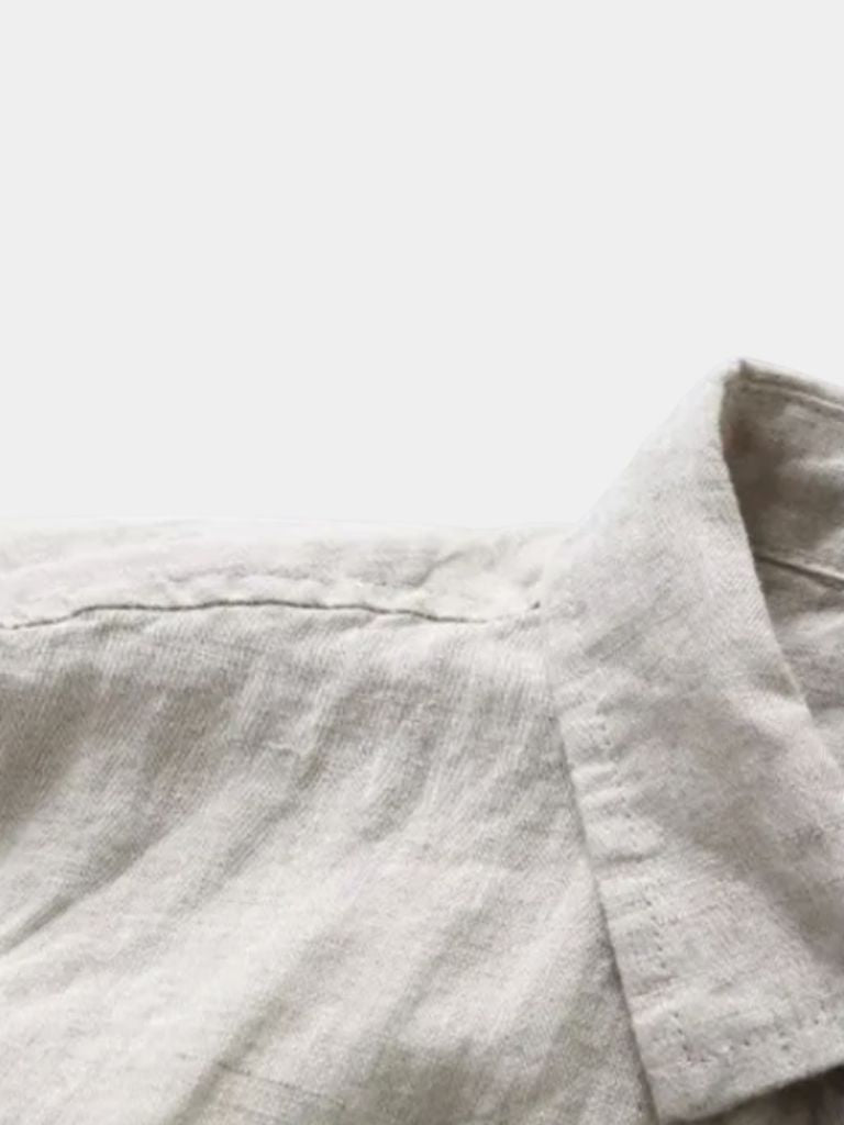 Essential Linen Shirt - Cross & Crown