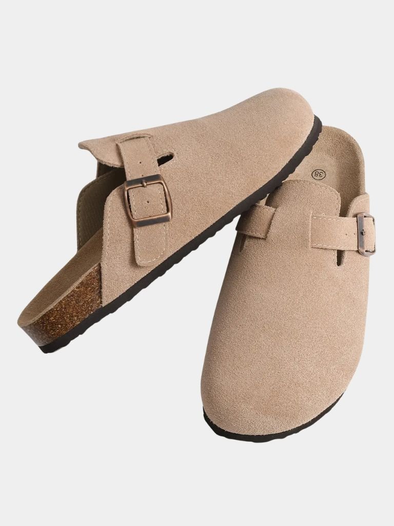 Essential Suede Clogs - Cross & Crown