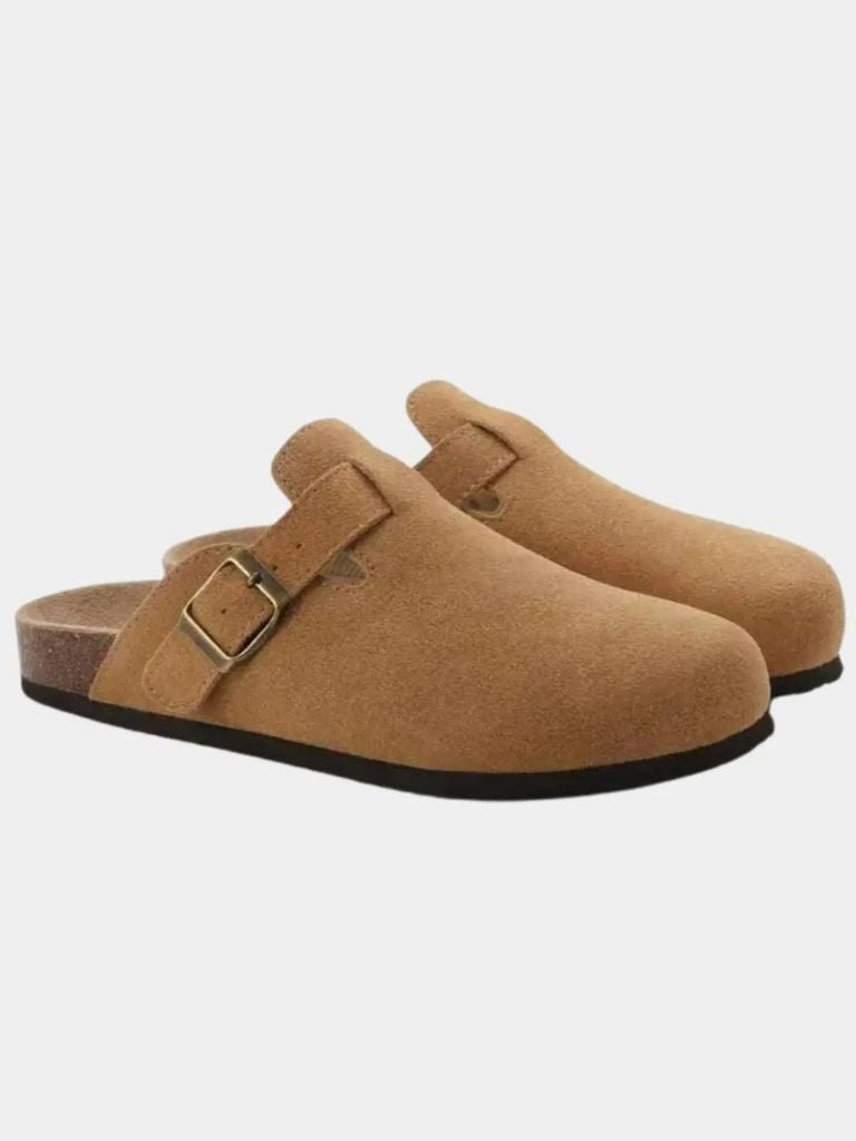 Essential Suede Clogs - Cross & Crown