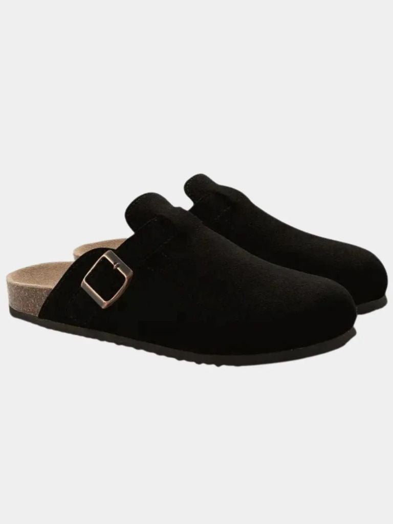 Essential Suede Clogs - Cross & Crown