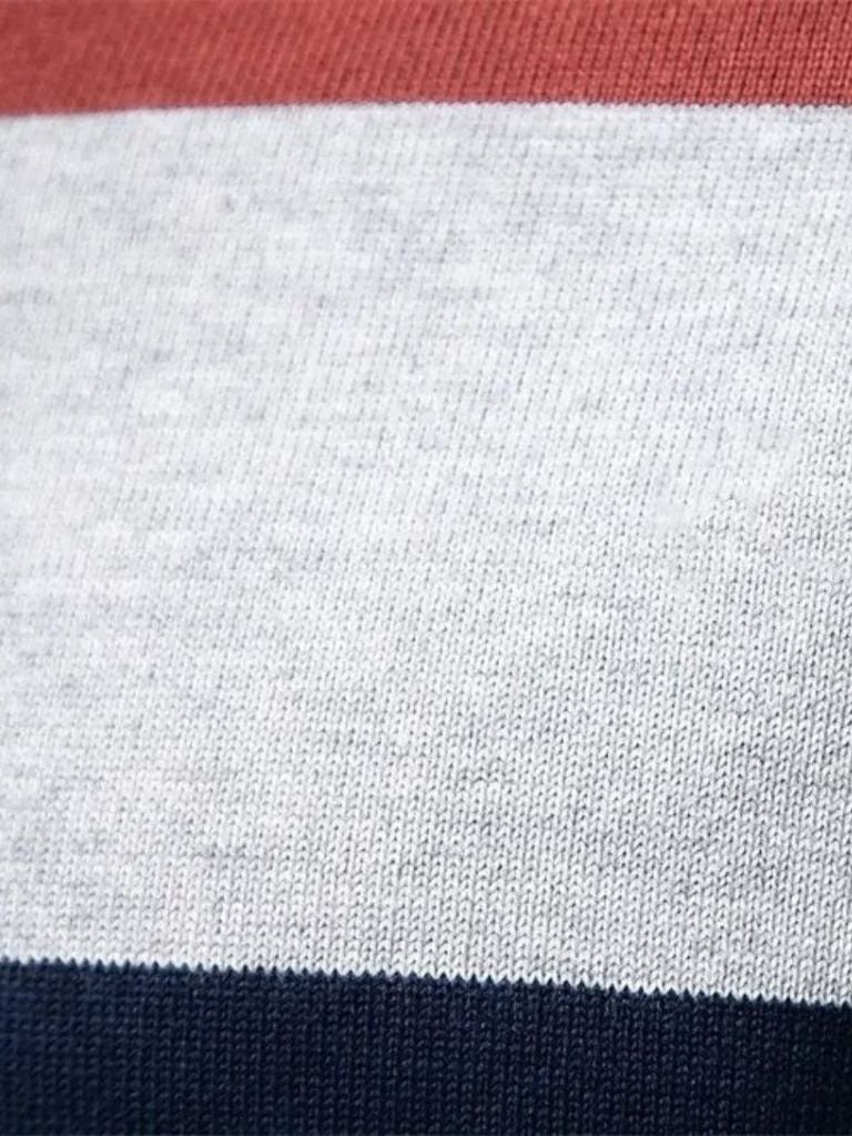 Knit Color Half Zip Knitwear