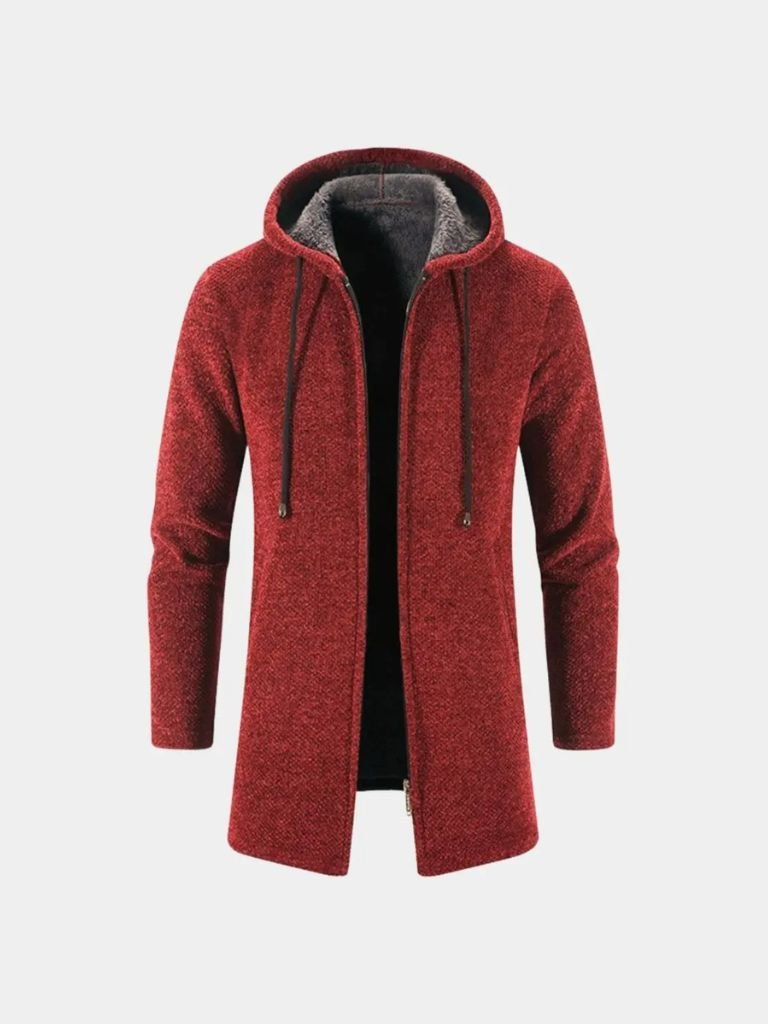 Lugano Knitted Hooded Winter Coat