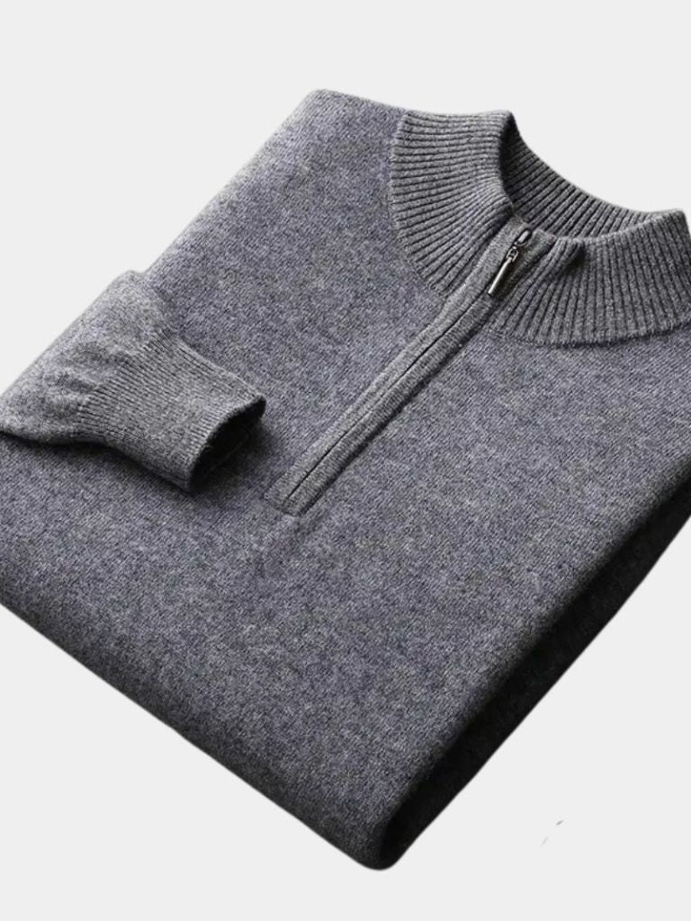 Merino Half Zip Sweater