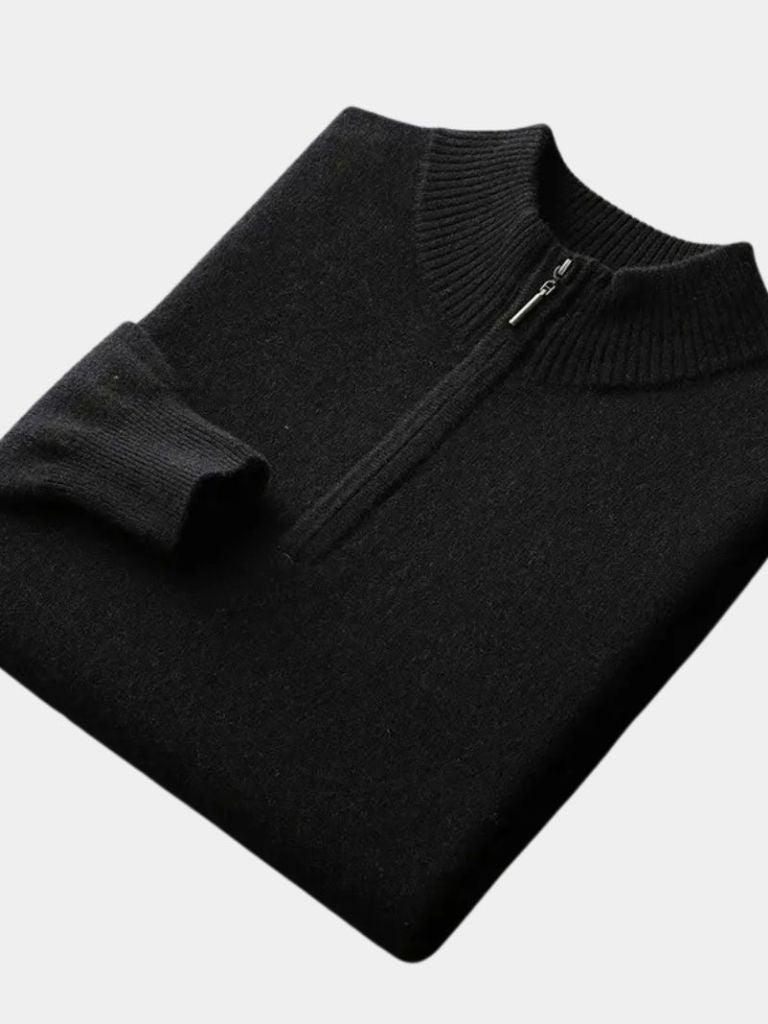 Merino Half Zip Sweater