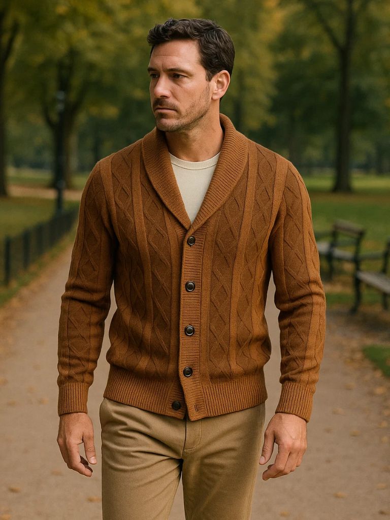Minimalist Cardigan - Hommeor