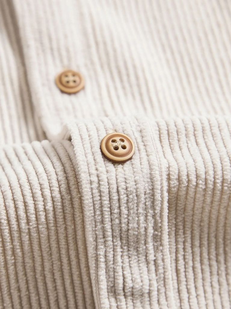 Minimalist Corduroy Shirt - Cross & Crown