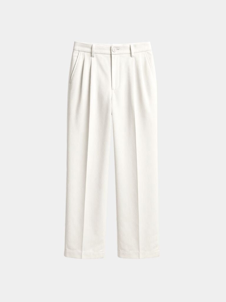 Minimalist Old Money Trousers - Cross & Crown