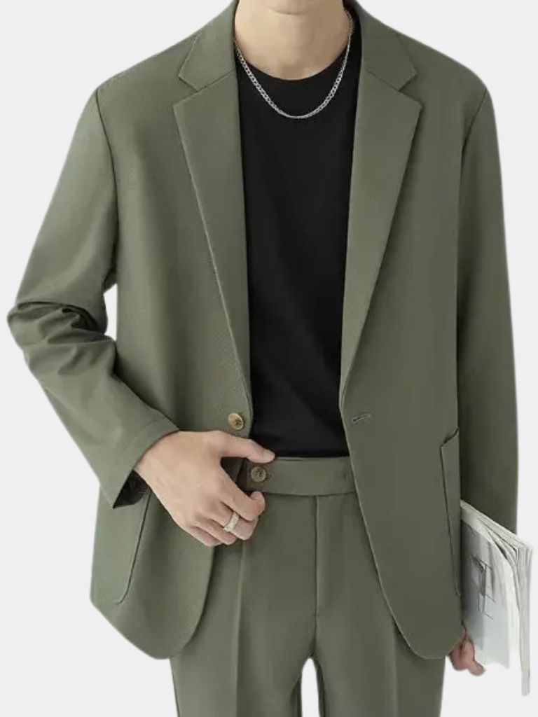 Modern Minimalist Suit Set - Cross & Crown