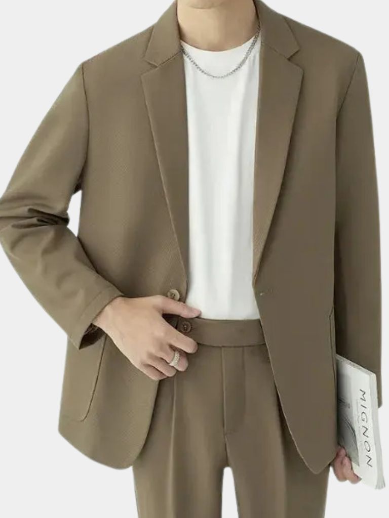 Modern Minimalist Suit Set - Cross & Crown