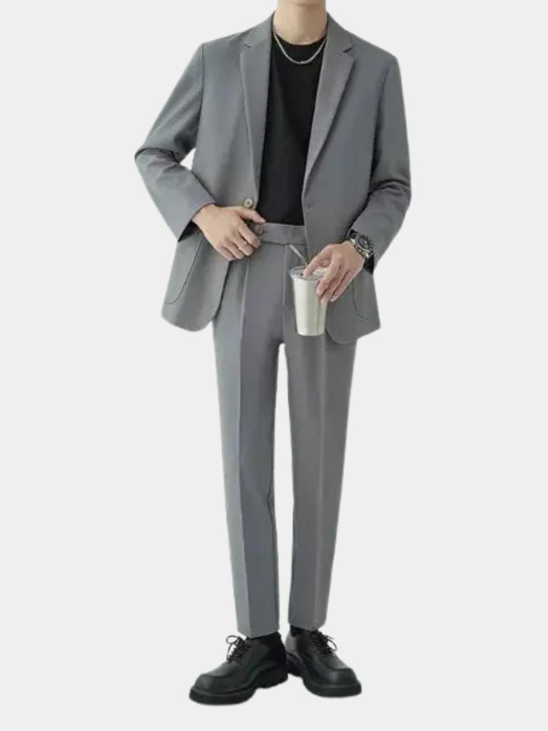 Modern Minimalist Suit Set - Cross & Crown