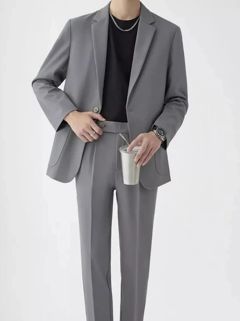 Modern Minimalist Suit Set - Cross & Crown