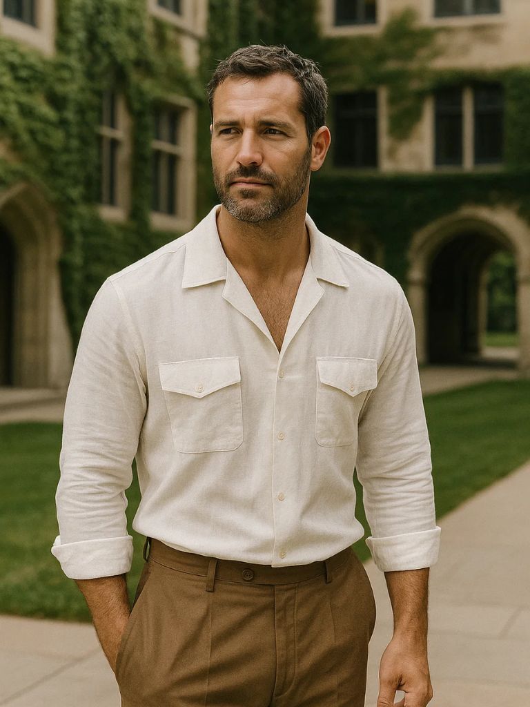 Old Money Long Sleeve Shirt - Hommeor