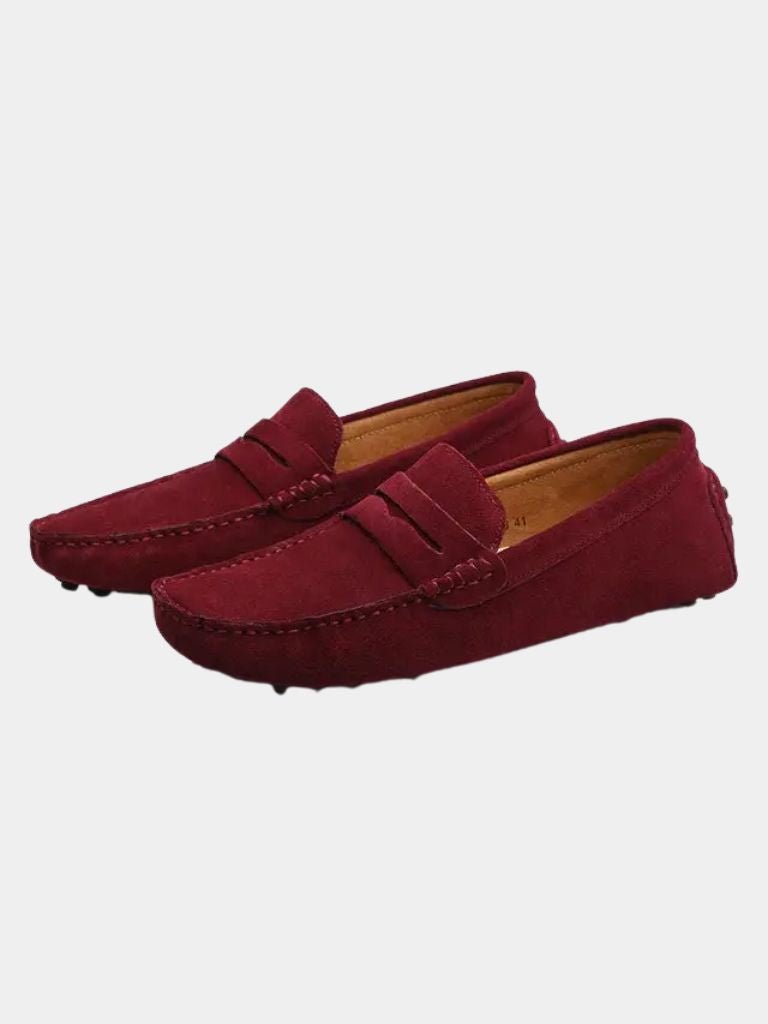 Suede Marina Loafers - Cross & Crown
