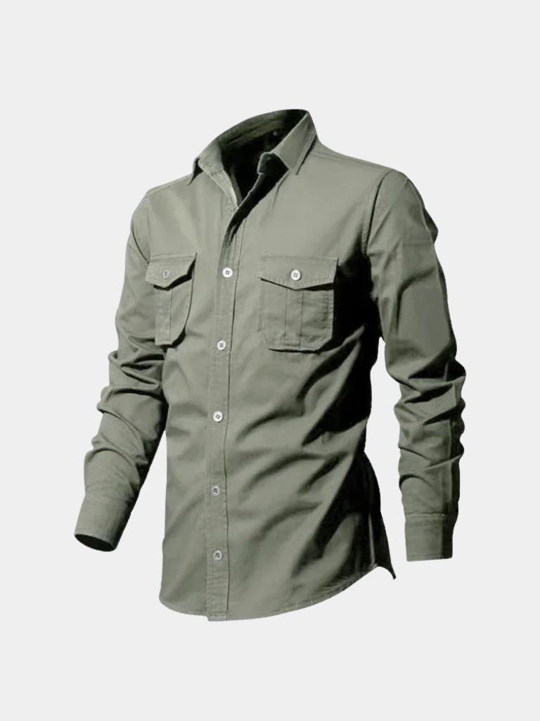 Vintage Long Sleeve Shirt - Cross & Crown