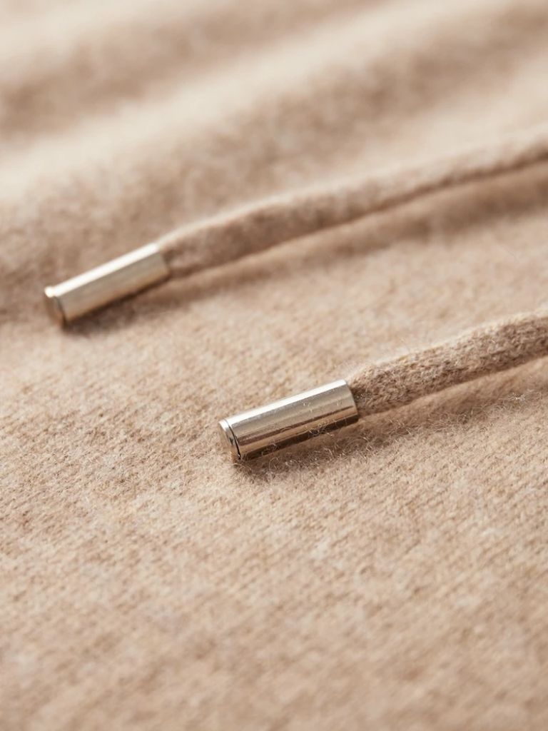 100% Cashmere Hooded Sweater