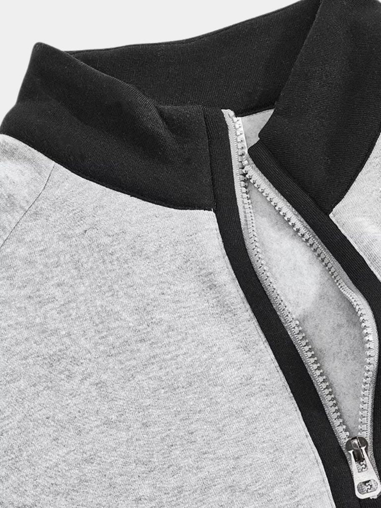 Classic Academy High Collar Pullover - Cross & Crown