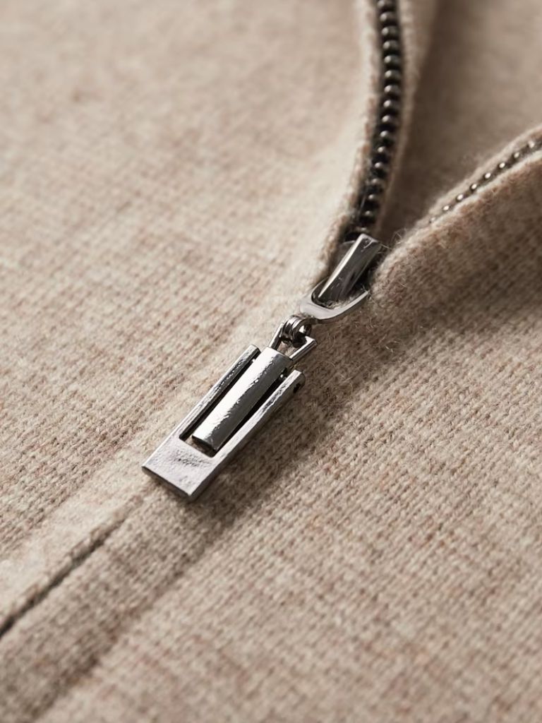 Cashmere Heritage Knit Jacket - Cross & Crown