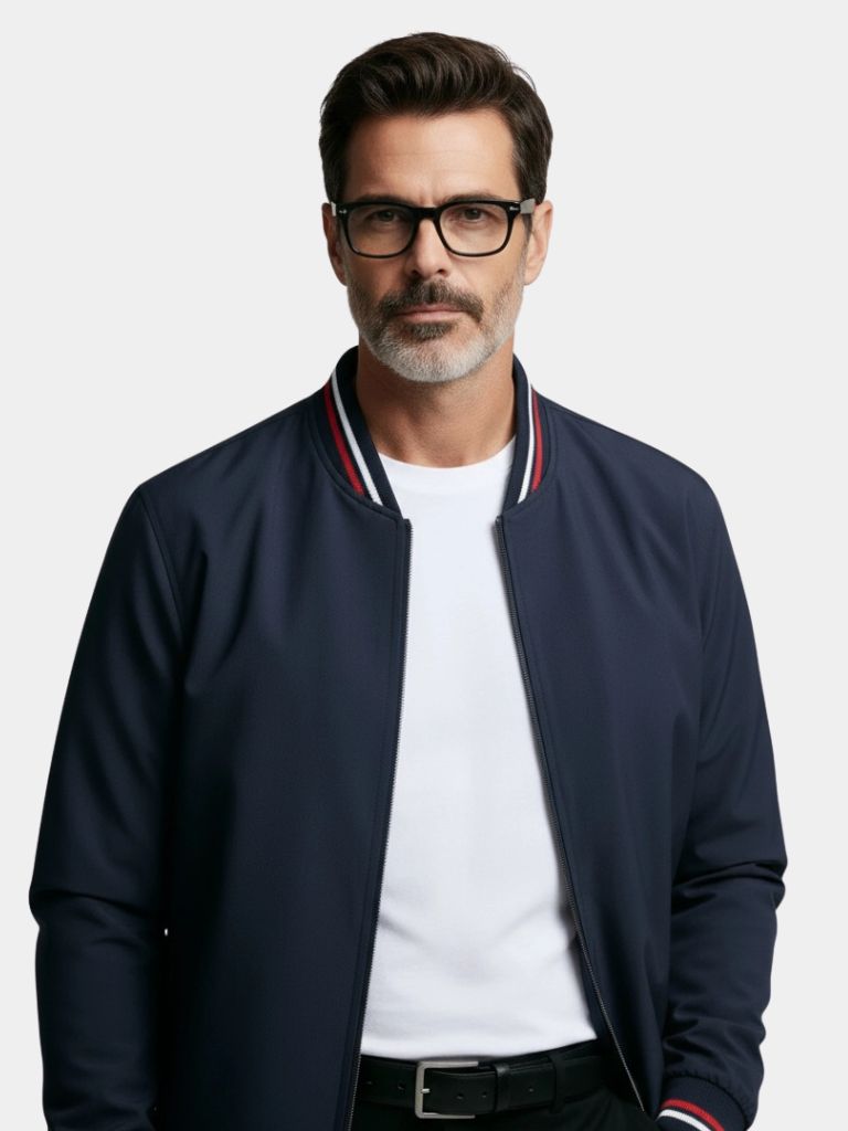 Casual Bomber Jacket - Hommeor