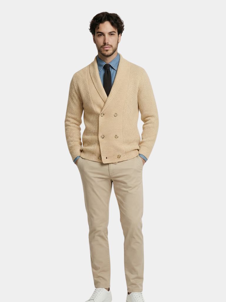 British Elegant Knit Cardigan - Cross & Crown