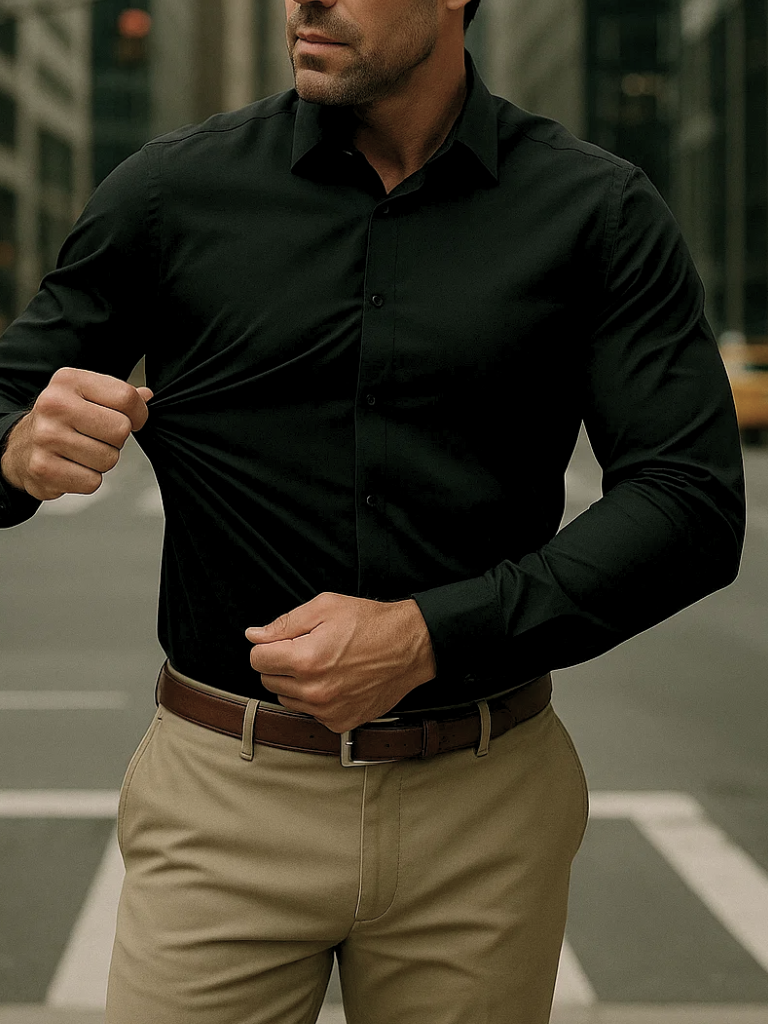 Ultra Tech Elastic and Water-Resistant Shirt - Cross & Crown